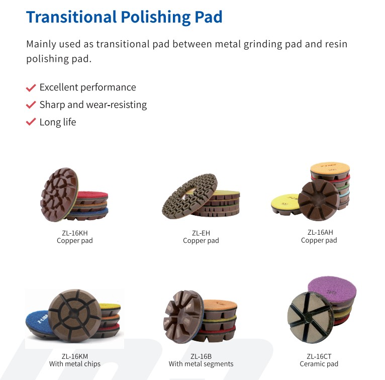 Transitional Polishing Pads China